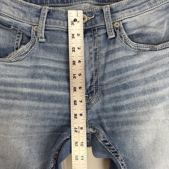 Buckle BKE Jeans Mens 32x32 Blue Mason Taper Stretch Low Rise Medium Wash Denim - Picture 9 of 12